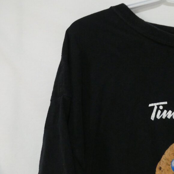 Tim Hortons | P2P 22 inches measured | Smile Cookie Campaign Black Unisex Tee - Picture 5 of 14